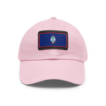 Flag Village USA Guam State Flag Hat Cap with Leather Patch