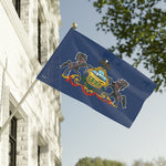 Flag Village Pennsylvania State Military Flag 18" x 12"