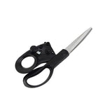 Flag Village Professional Laser Guided Scissors For Home Crafts Wrapping Gifts Fabric Sewing Cut Straight Fast Scissor Shear