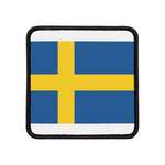 Flag Village Sweden Flag Embroidery Iron-On Patches