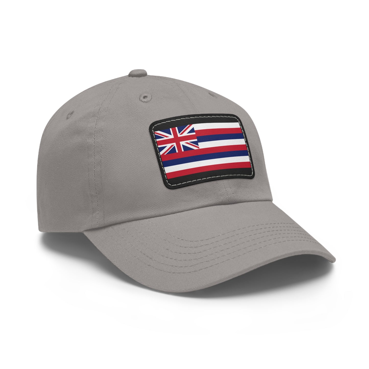 Flag Village USA Hawaii State Flag Hat Cap with Leather Patch