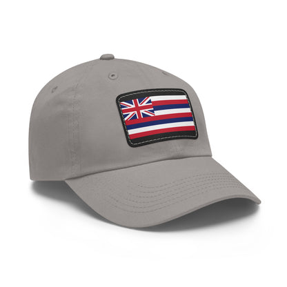 Flag Village USA Hawaii State Flag Hat Cap with Leather Patch