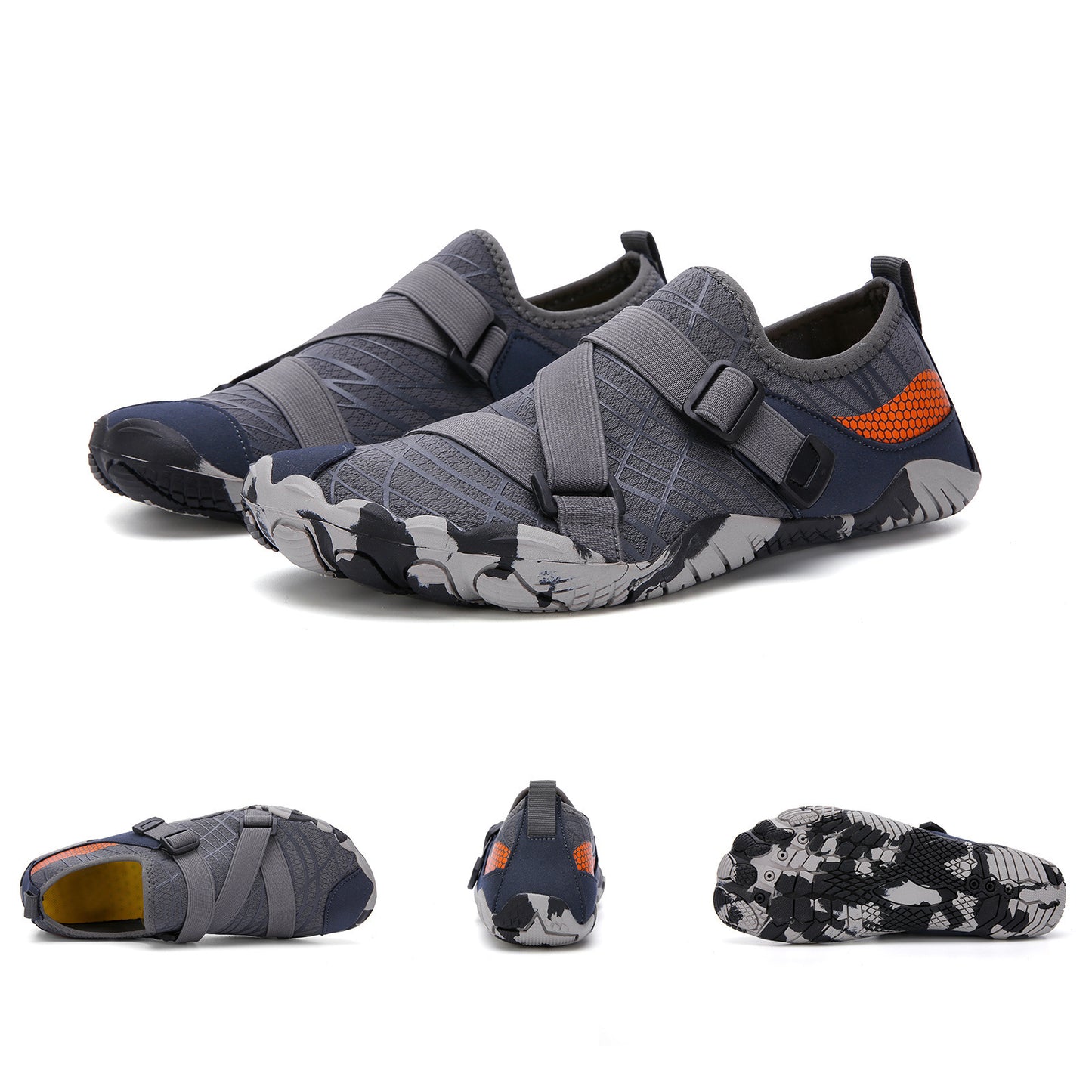 Flag Village Fitness Yoga Outdoor Large Size Hiking Shoes