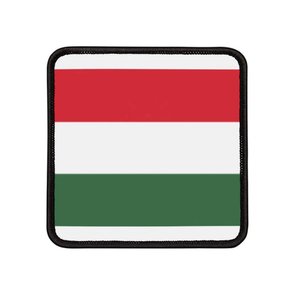 Flag Village Hungary Flag Embroidery Iron-On Patches