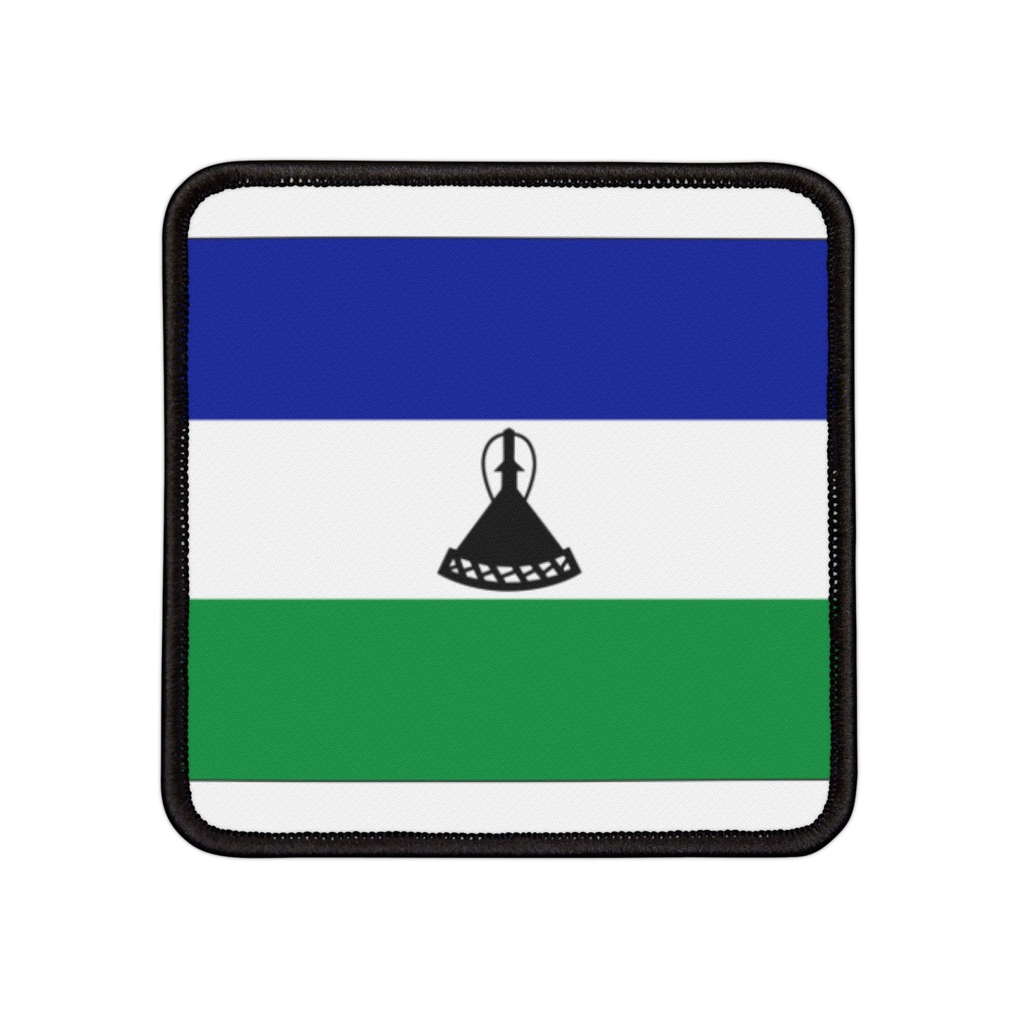 Flag Village Lesotho Flag Embroidery Iron-On Patches