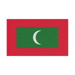 Flag Village Maldives Flag 18" x 12" / 36" x 24" / 60" x 36"