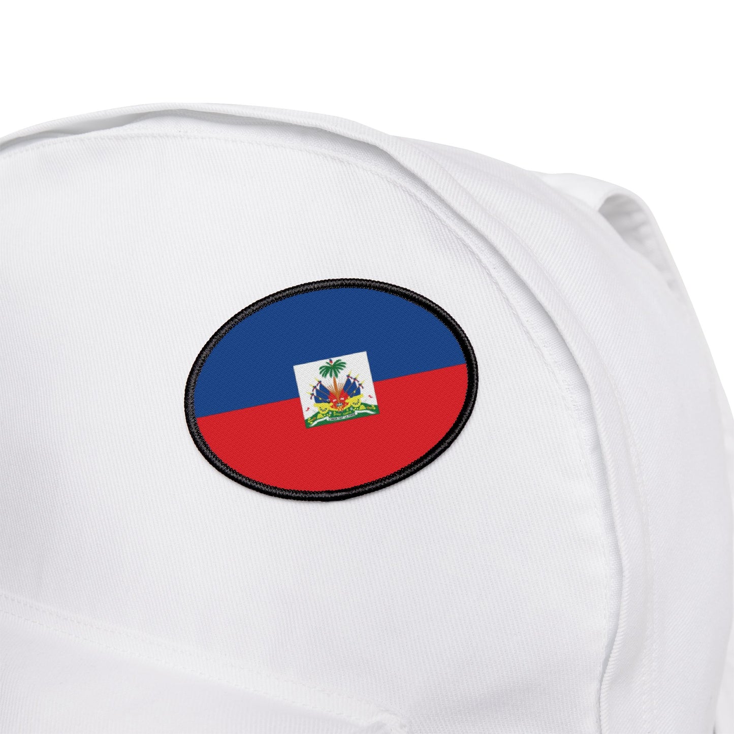 Flag Village Haiti Flag Embroidery Iron-On Patches