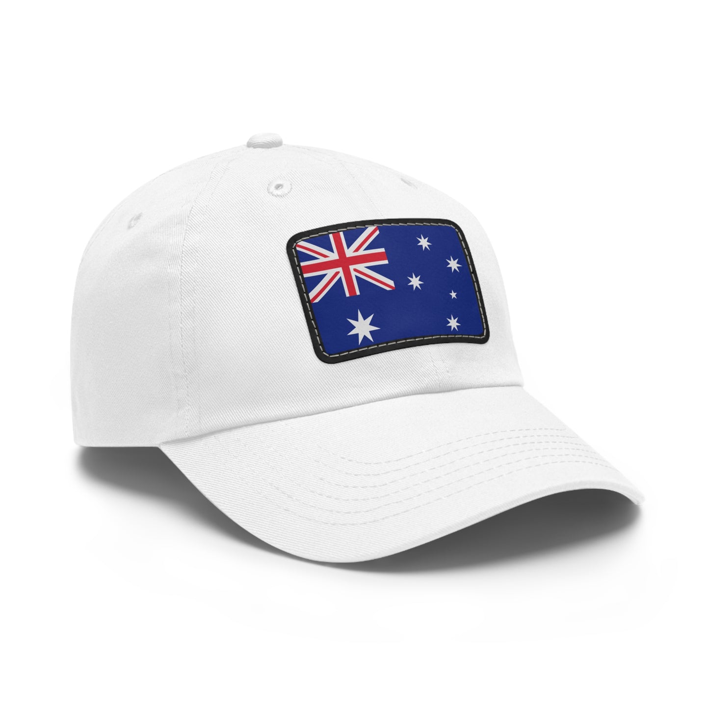 Flag Village Australia Flag Hat Cap with Leather Patch