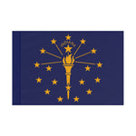Flag Village USA Indiana State Flag 18" x 12" / 36" x 24" / 60" x 36"