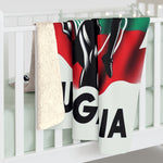 Flag Village Bulgaria Sporting Flag Sherpa Fleece Blanket BGR0007