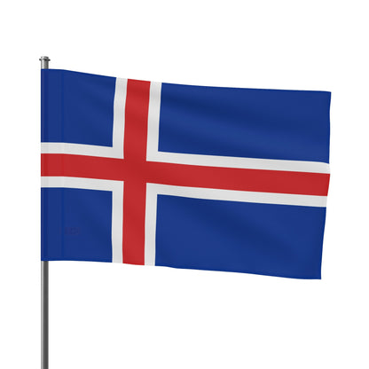 Flag Village Iceland Flag 18" x 12" / 36" x 24" / 60" x 36"