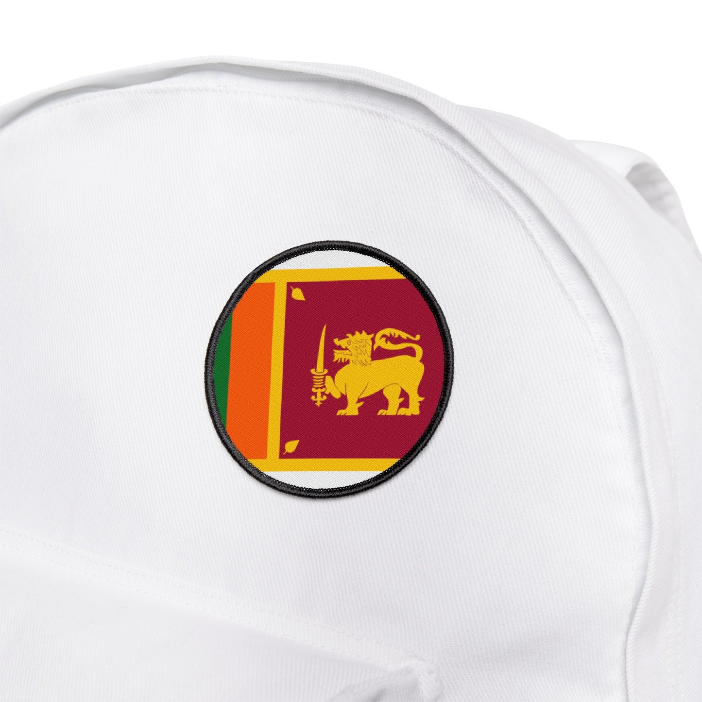 Flag Village Sri Lanka Flag Embroidery Iron-On Patches