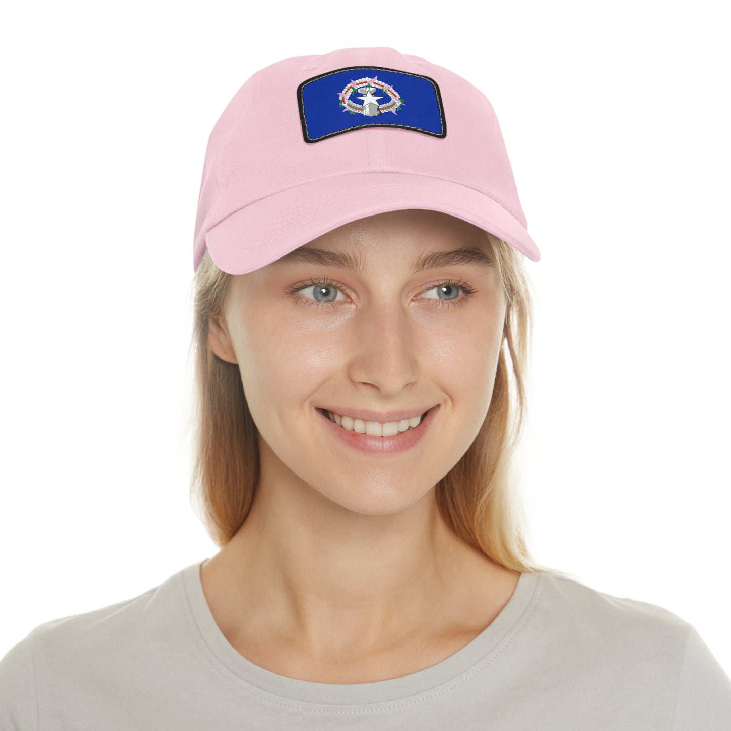 Flag Village USA Northern Mariana Islands State Flag Hat Cap with Leather Patch