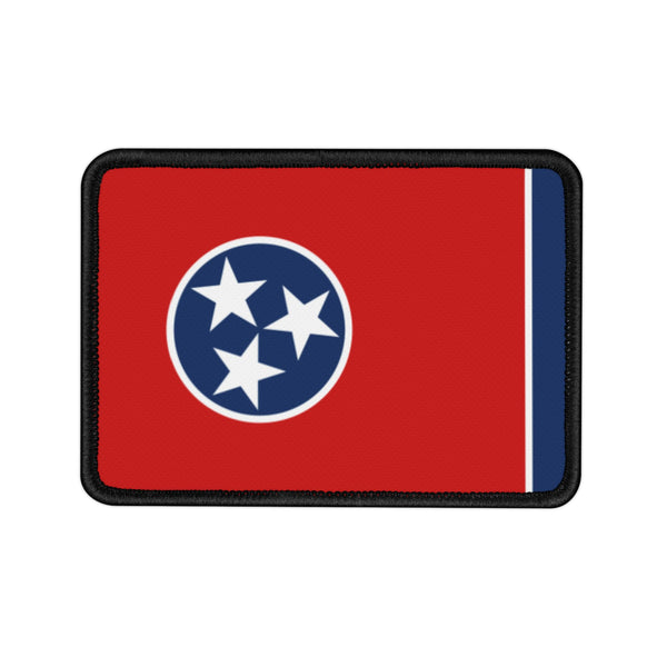 Flag Village Tennessee State Flag Embroidered Iron-On Patch