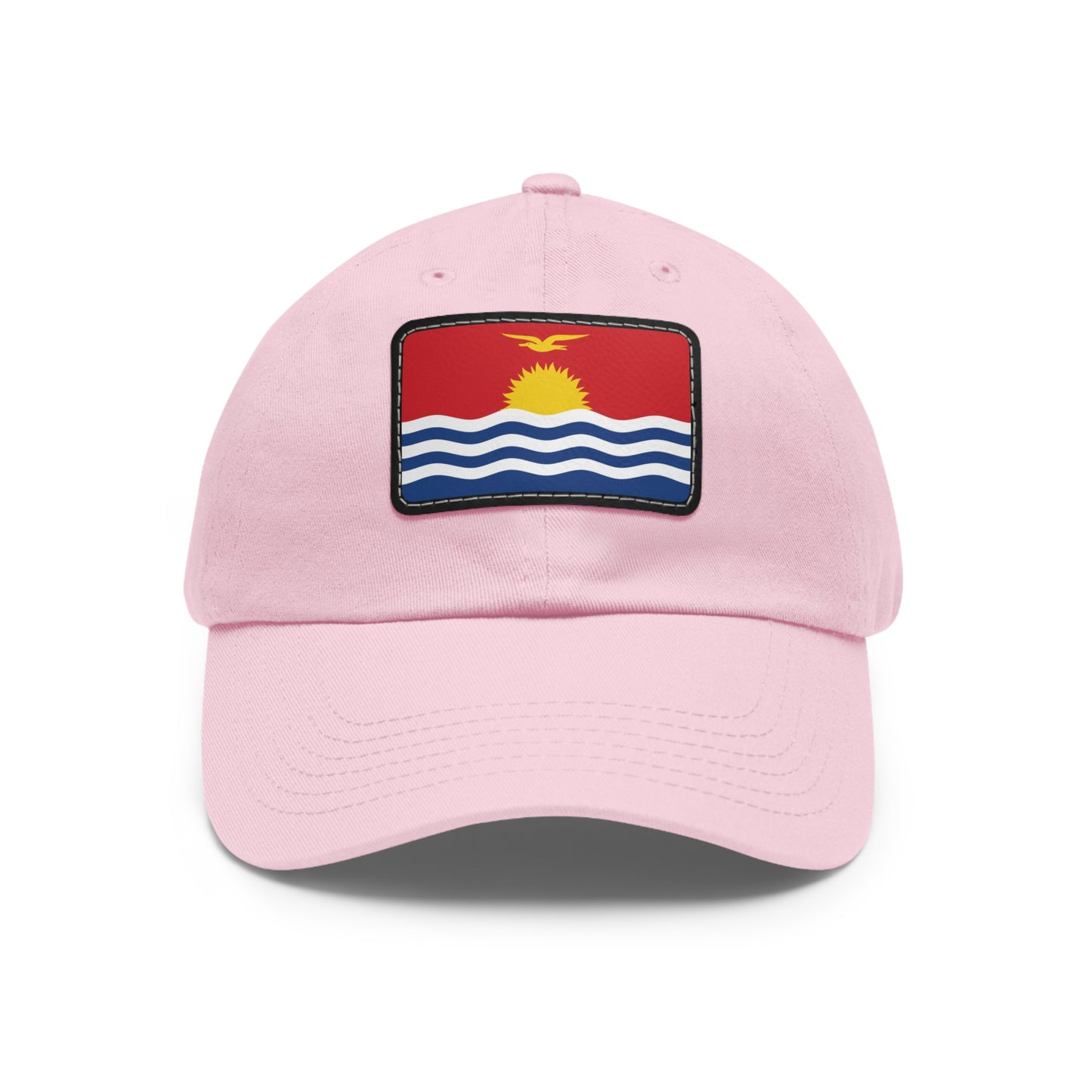 Flag Village Kiribati Flag Hat Cap with Leather Patch