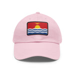Flag Village Kiribati Flag Hat Cap with Leather Patch