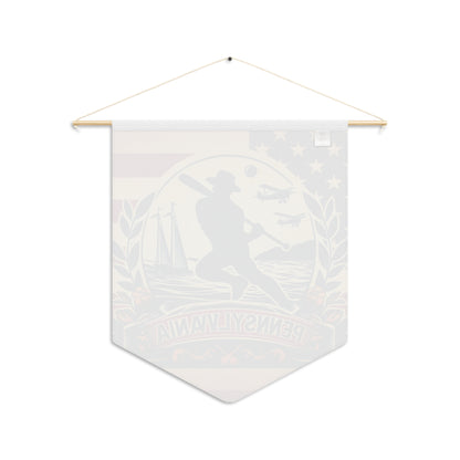 Flag Village Pennsylvania State Flag Pennant Sporting Home Wall decoration PA0001
