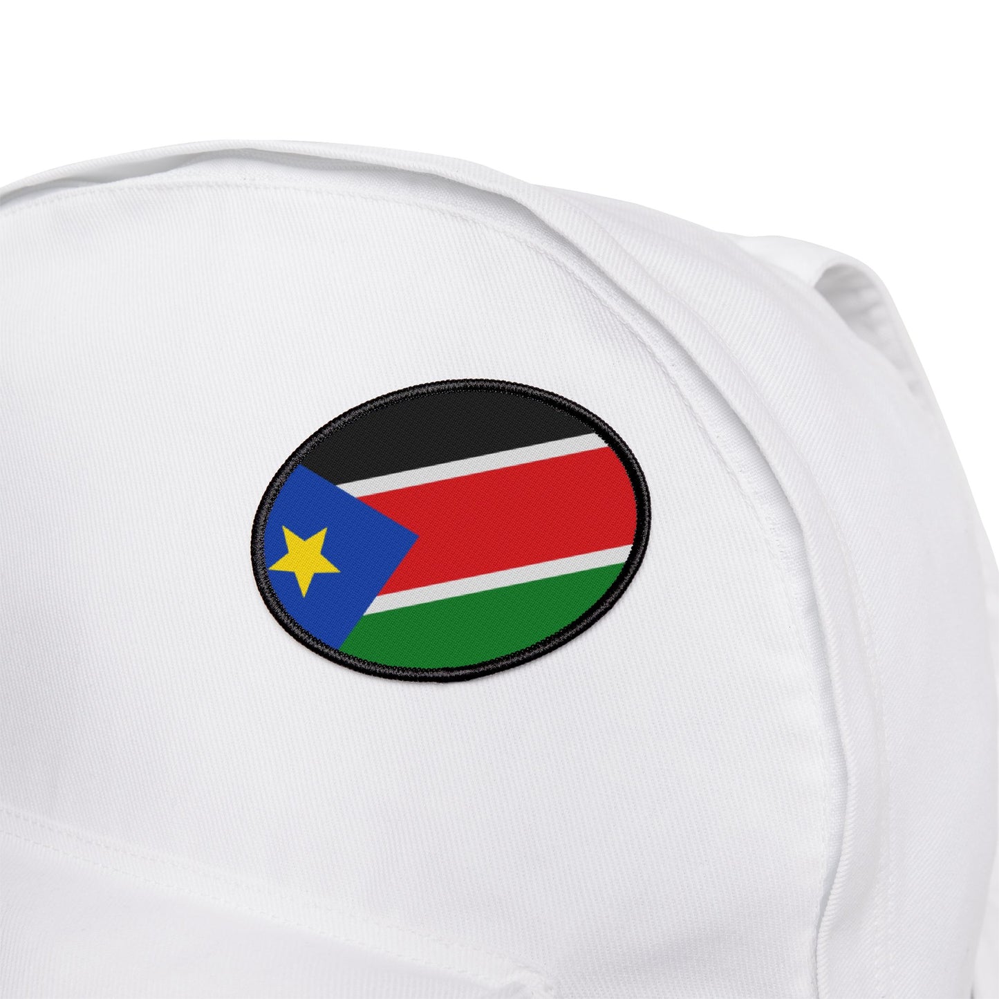 Flag Village South Sudan Flag Embroidery Iron-On Patches