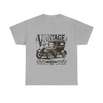 Flag Village USA Vintage Car Flag T-SHIRT Heavy Cotton Tee USA0005