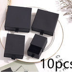 Flag Village Paper Box Custom Jewelry Box Chic Small Jewerly Packaging Display For Necklace Bulk Drawer Cardboard Gift Box