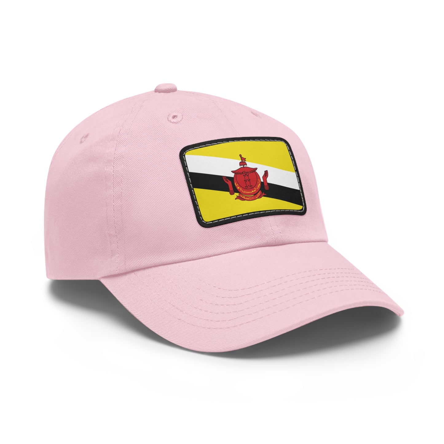Flag Village Brunei Flag Hat Cap with Leather Patch