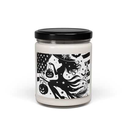 Flag Village Halloween Pretty Witch Scented Soy Candle, 9oz HW0022