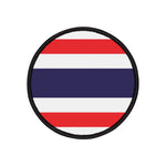 Flag Village Thailand Flag Embroidery Iron-On Patches FV-PT0083
