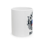Flag Village Russia Sporting Flag Ceramic Coffee Mug 11oz RUS0007