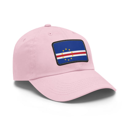 Flag Village Cape Verde Flag Hat Cap with Leather Patch
