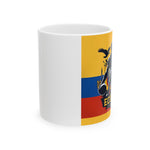 Flag Village Ecuador Sporting Flag Ceramic Coffee Mug 11oz