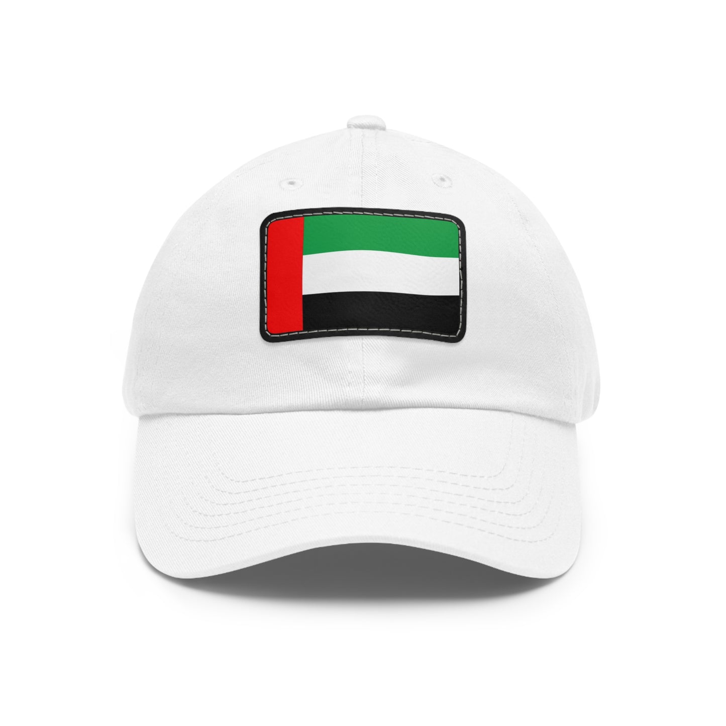 Flag Village United Arab Emirates Flag Hat Cap with Leather Patch