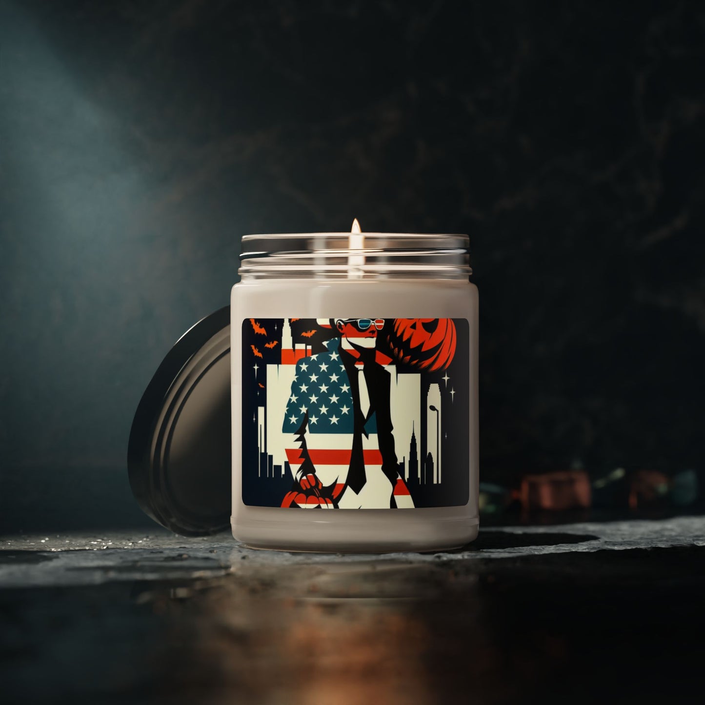 Flag Village Halloween Pretty Witch Scented Soy Candle, 9oz HW0050