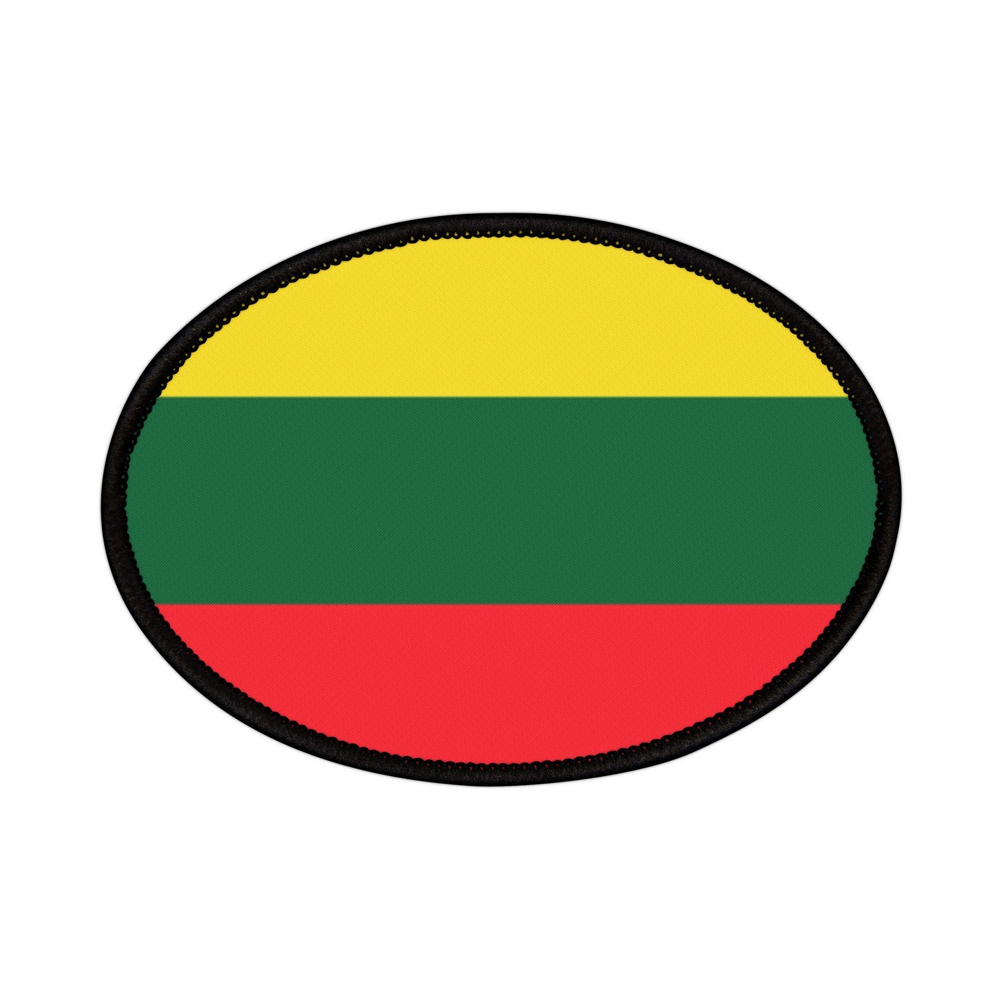 Flag Village Lithuania Flag Embroidery Iron-On Patches