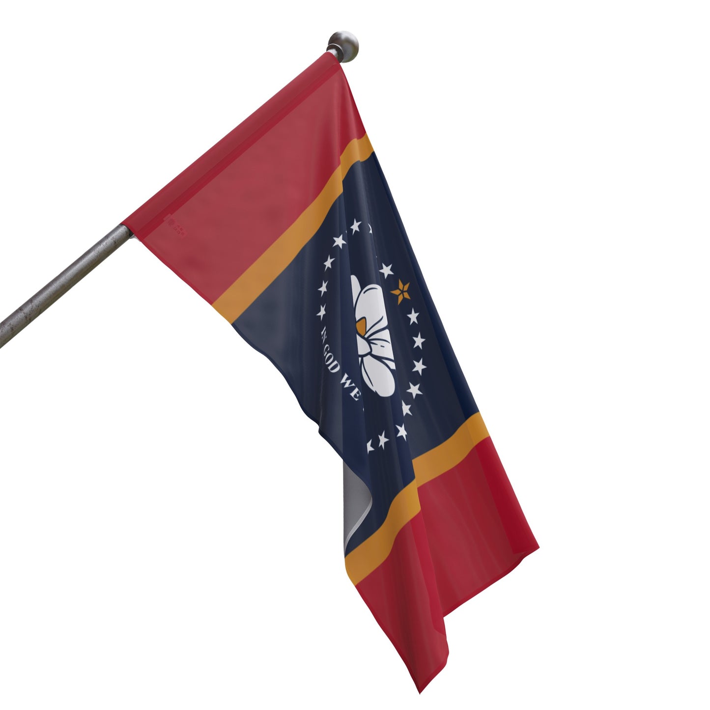 Flag Village USA Mississippi State Flag 18" x 12" / 36" x 24" / 60" x 36"