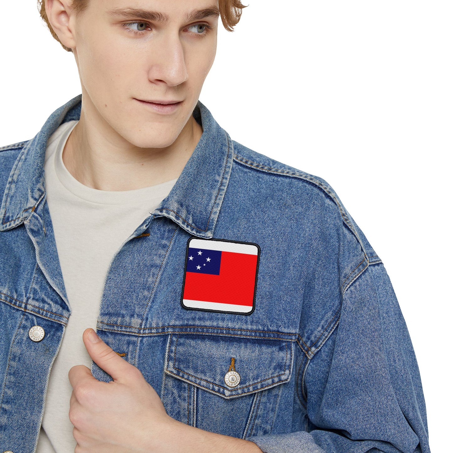 Flag Village Samoa Flag Embroidery Iron-On Patches
