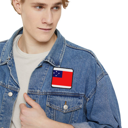 Flag Village Samoa Flag Embroidery Iron-On Patches