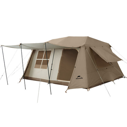 Flag Village Camping Outside Two Rooms One Hall Ridge Automatic Tent Waterproof
