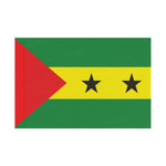 Flag Village Sao Tome And Principe 18" x 12" / 36" x 24" / 60" x 36"