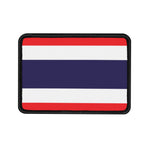 Flag Village Thailand Flag Embroidery Iron-On Patches FV-PT0083