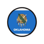 Flag Village Oklahoma State Flag Embroidered Iron-On Patch