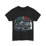 Flag Village Mexico Vintage Car Flag T-SHIRT Heavy Cotton Tee MEX0002