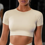 Flag Village short sleeve yoga suit