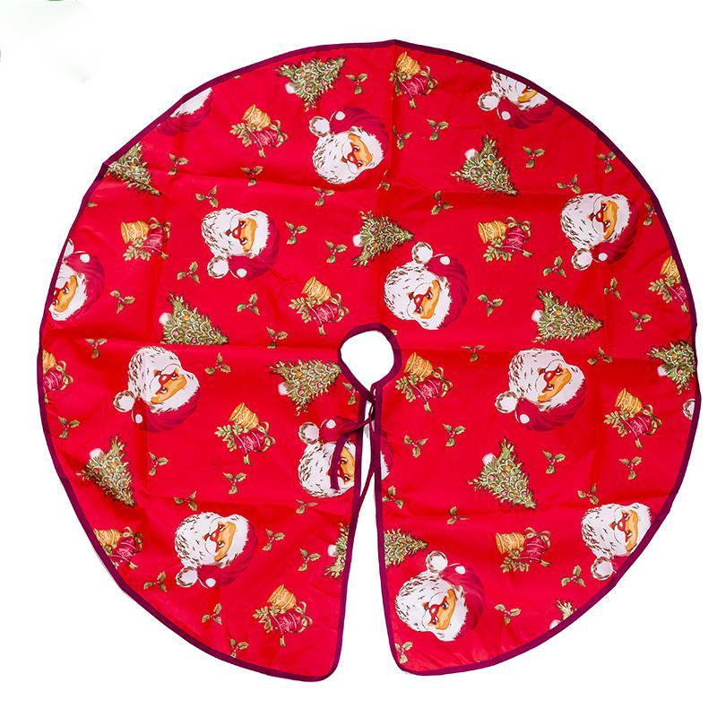 Flag Village Christmas tree skirt Christmas tree decorations Christmas gifts Christmas scene matching
