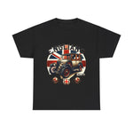 Flag Village UK Vintage Car Flag T-SHIRT Heavy Cotton Tee UK0002