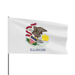 Flag Village USA Illinois State Flag 18" x 12" / 36" x 24" / 60" x 36"