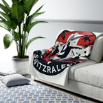 Flag Village Switzerland Sporting Flag Sherpa Fleece Blanket CHE0010