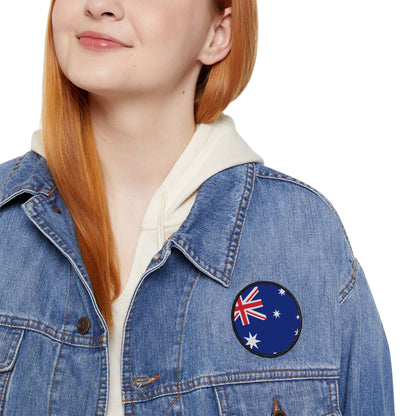 Flag Village Australia Flag Embroidery Iron-On Patches