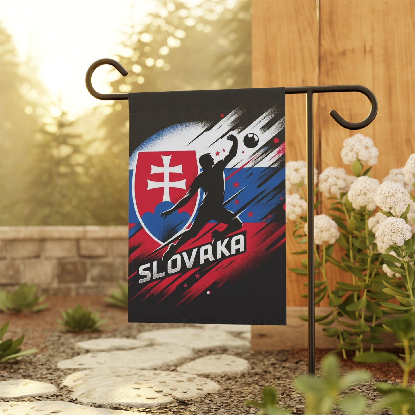 Flag Village Slovakia Flag Sporting Garden & House Banner SVK0001