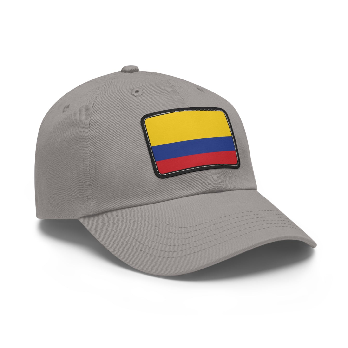 Flag Village Colombia Flag Hat Cap with Leather Patch
