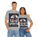 Flag Village England Sporting Flag T-SHIRT Heavy Cotton Tee GBR0002